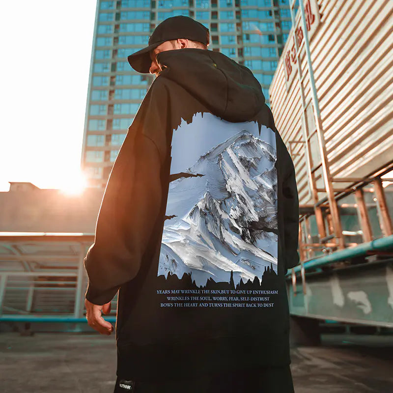 Graphic Oversized Hoodie