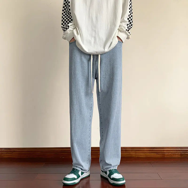 Loose Fit  Sports Jeans